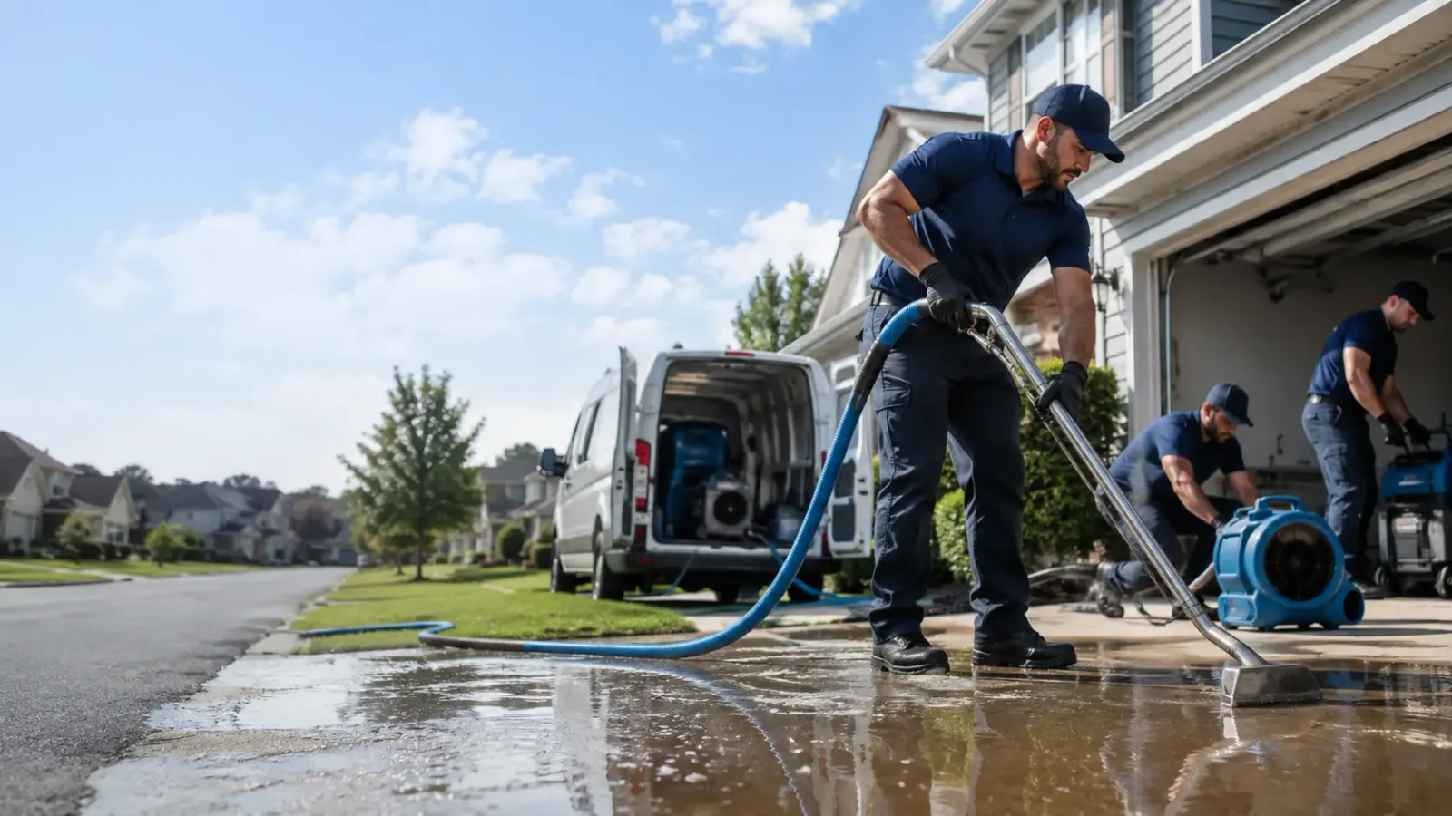 Flood Damage Restoration in Eola, IL